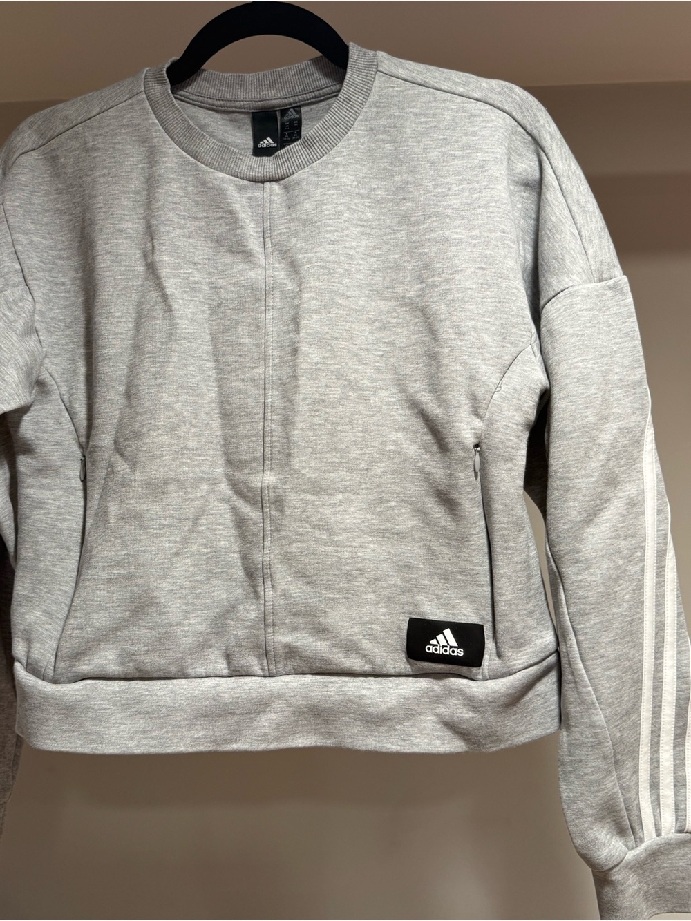 Adidas Women’s Grey Crewneck